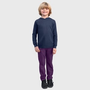 City Threads Boys Soft Cotton 3-Pocket Jersey Pants - UPF 50+ - USA-Made - 1 of 4