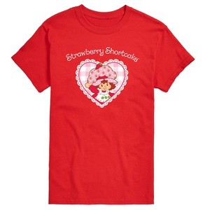Men's - Strawberry Shortcake - Coquette Heart-Men's Short Sleeve Graphic T-Shirt Short Sleeve Graphic T-Shirt - 1 of 4