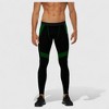 Anna-Kaci Active Men's Compression Leggings with Wide Waistband and Side Pocket for Training and Performance - 2 of 4