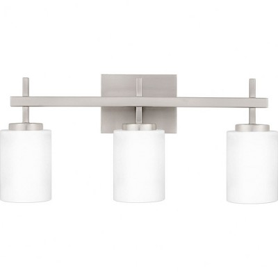 Quoizel Lighting Wilburn 3 - Light Vanity in  Brushed Nickel