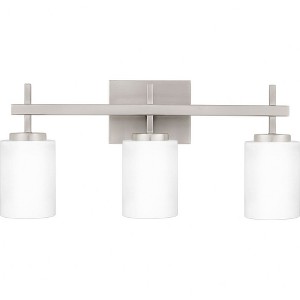 Quoizel Lighting Wilburn 3 - Light Vanity in  Brushed Nickel - 1 of 3