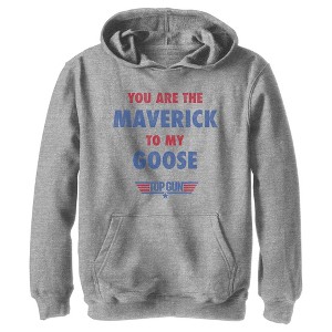 Boy's Top Gun You Are the Maverick to My Goose Pull Over Hoodie - 1 of 4