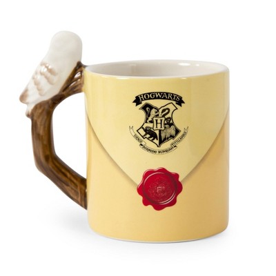 Harry Potter Hogwarts 3D Ceramic Mug with Hedwig