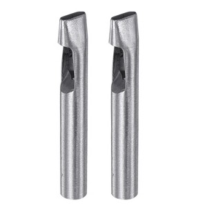 Unique Bargains Hardened Steel DIY Belt Watch Band Oval Hollow Leather Hole Punch - 1 of 4