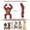 Itopfox Indestructible Dog Chew Toy for Aggressive Chewers, Extreme Tough Bone for Large Dogs, Real Beef Flavored, Long Lasting Chew Toy for Medium - 3 of 4