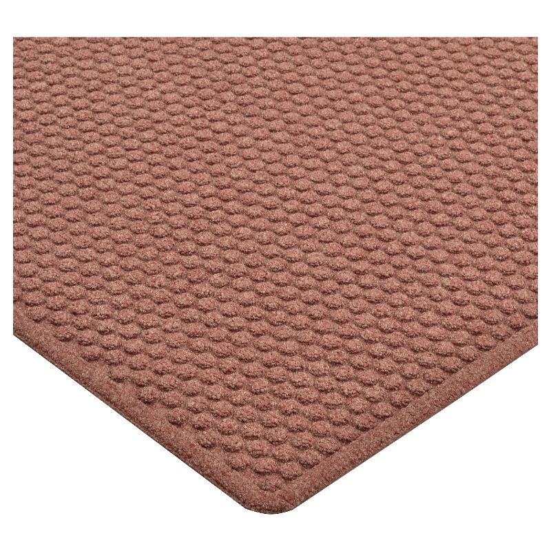 3&#39;x5&#39; Solid Dotted Doormat Burgundy - HomeTrax, 5 of 6