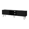 NicBex Modern TV Stand Hairpin Leg Entertainment Center with Open and Closed Storage for Living Room, Bedroom - 3 of 4