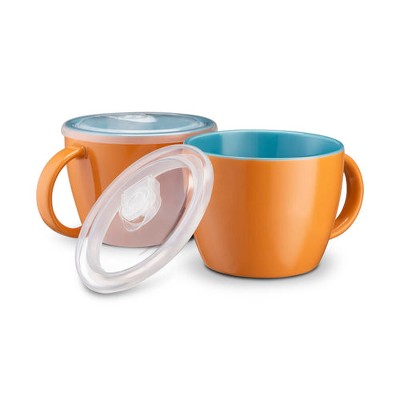 Gibson On The Go 25 Oz Soup Mug Set Of 4 : Target