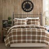Sapphtopaz Comforter Set Bedding Quilt Set Classic Plaid Pattern Solid Color Reverse Quilt Set - 2 of 4