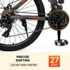 Topteng 27 Speed 26 inches Folding Bike Mountain Bicycle - Gray - 4 of 4