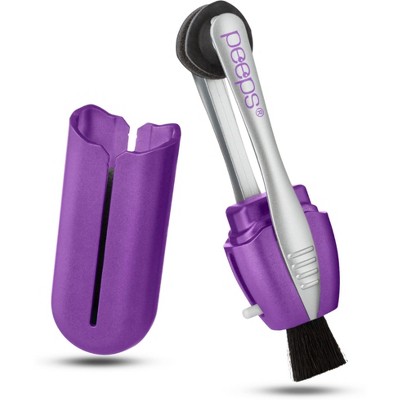 CarbonKlean Peeps Eyeglass Lens Cleaners, Purple Soft Touch 1 each