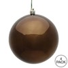 Vickerman Chocolate Ball Ornament - 3 of 4