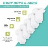 Studio 3 Infant Boy's and Girl's 100% Cotton 5 Pack Bodysuits - 2 of 4