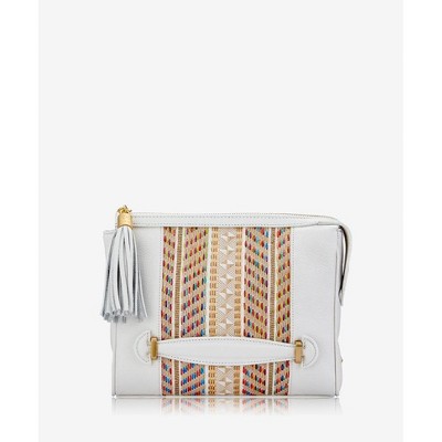 GiGi New York White Dana Crossbody Bag
