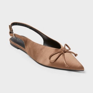 Women’s Camille Shoes with Memory Foam Insole – A New Day™ Taupe - 1 of 3