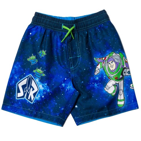 Disney Toy Story Buzz Lightyear Boys Blue Racer Swim Brief Bathers