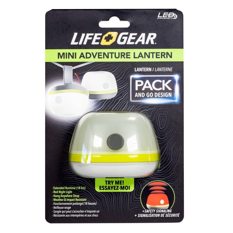 Life + Gear Utility Portable Camp Light - Gray, 1 of 7