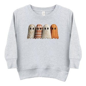 Four Ghosts Shadow Quilted Printed - Toddler Graphic Sweatshirt and Youth Graphic Sweatshirt - 1 of 3