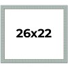 PosterPalooza | Refined Blue Picture Frame - UV Acrylic, Backing Board, Hanging Hardware Included - 2 of 4