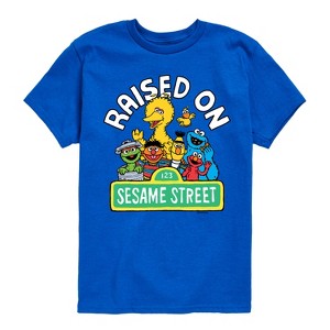 Boys' - Sesame Street - Raised On Sesame Street Short Sleeve Graphic T-Shirt - 1 of 4