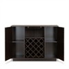 YOOCOZZ Hazen Espresso Finish Wine Cabinet - 3 of 4