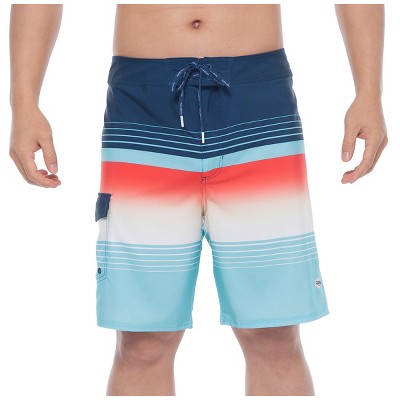 Rokka&Rolla Men's 9" 4-Way Stretch Board Swim Shorts -Hawaiian Slush, size 45 — фото 5
