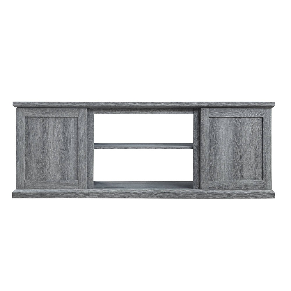 Photos - Mount/Stand Franklin TV Stand for TVs up to 56" Gray - Manhattan Comfort