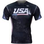 Cliff Keen Compression Gear Top - USA Black Flag
