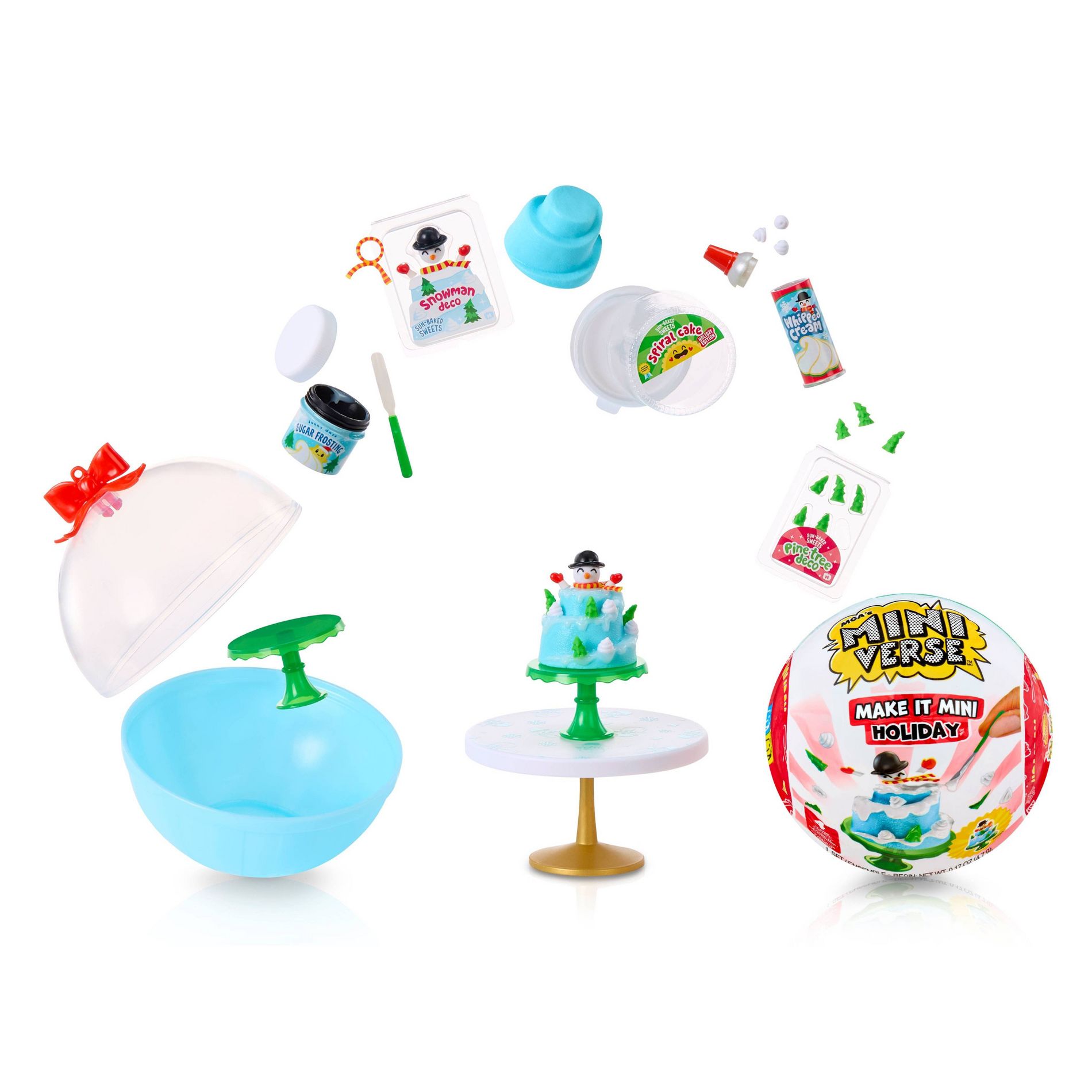 MGA's Miniverse Make It Mini Holiday 2025, The Grinch Dr. Seuss, Mini Collectibles