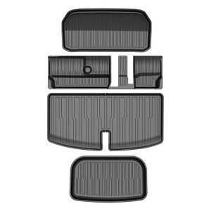 Truck Bed Mat Set for Modely 2020-2024 ¨C Custom Fit TPE All-Weather Bed Liner - 1 of 4