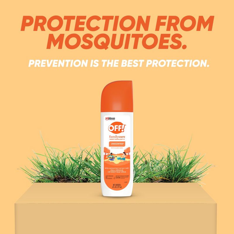 OFF! FamilyCare Mosquito Repellent Unscented - 6oz, 5 of 15