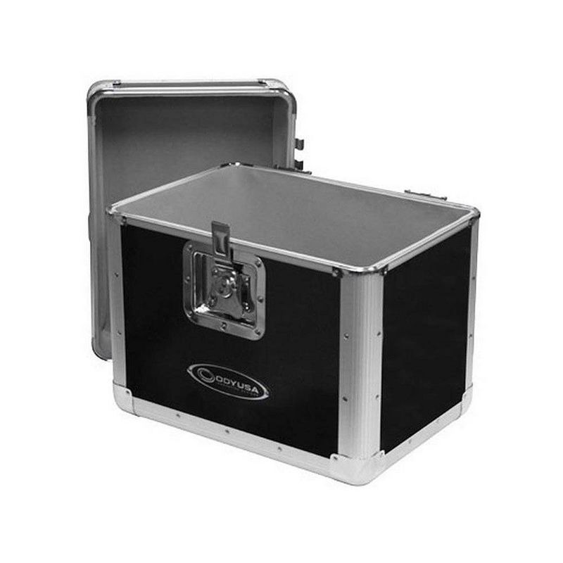 Odyssey KROM Transport Case for 70, 12 Inch Vinyl Records, Silver (2 Pack), 2 of 7