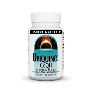 Ubiquinol CoQH Coenzyme Q10 100mg by Source Naturals, Inc.  -  30 Softgel - 1 of 3