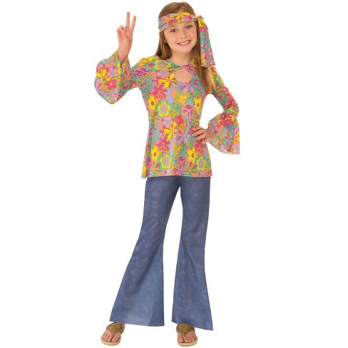 Download Rubie S Groovy Flower Child Child Costume Target