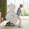 Power Lift Recliner Chair Sofa, PU Leather Reclining with Charging Ports, Cup Holders, Electric Stand Assist for Elderly with Remote - 3 of 4