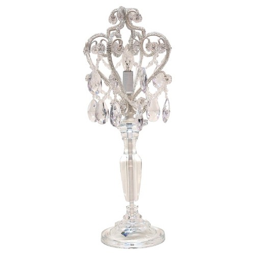 Tadpoles Chandelier Table Lamp - Diamond (Lamp Only), Women's