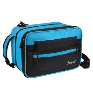 Tirrinia Expandable Insulated Lunch Bag for Women Men Kids, Leakproof Flat Lunch Cooler Tote with Shoulder Strap, Lunch Box for Work, School, Picnic - 1 of 4