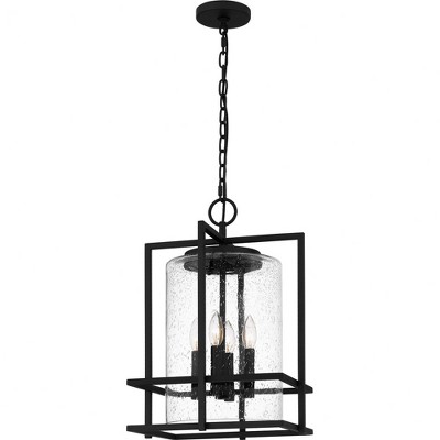 Quoizel Lighting Damien 4 - Light Pendant in  Earth Black