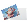 Unique Bargains Christmas Greeting Card Red White Blue 4.5x3.1 Inch 10 Pcs - 4 of 4
