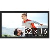 PosterPalooza | Panoramic Decor Black Picture Frame - UV Acrylic, Foam Board Backing, Hanging Hardware - 2 of 4