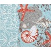 J&V TEXTILES Blue Pattern Traditional Printed Reversible Premium Quilt Sets (2-or3-Piece) - image 3 of 3