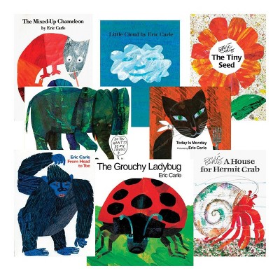 Kaplan Early Learning Eric Carle Paperback Books - Set of 8
