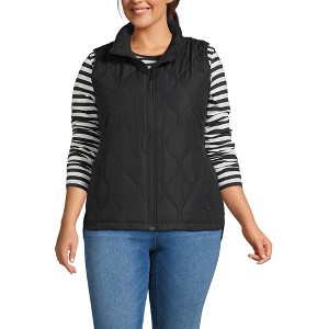 Lands' End Women's FeatherFree Insulated Vest - 1 of 4