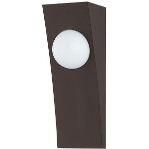 Troy Lighting Victor 1 - Light Wall Light in  Textured Bronze Opal Shade - 1 of 1