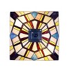 Chloe Lighting Vincent Tiffany-Style 2-Light Mission Table Lamp 16 Inch Shade - 4 of 4