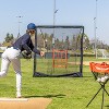 GoSports 7 ft x 7 ft ELITE Baseball & Softball Practice Hitting and Pitching Net with Steel Frame - 4 of 4