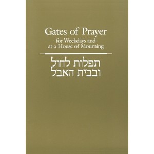 Gates of Prayer for Weekdays and at a House of Mourning - Large Print by  Chaim Stern (Paperback) - 1 of 1