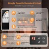 Karl Home 1400-Watt 36-inch Electric Fireplace Insert with 3 Sided Glass and 20-Color Flame - 3 of 4