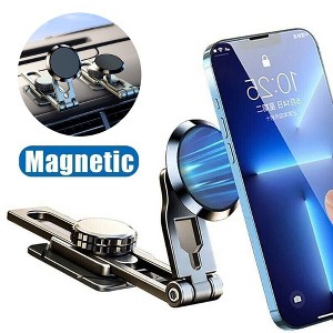 Aghana Digitals Universal Rotation Magnetic Car Dashboard Cell Phone Holder Foldable Mount - 1 of 4