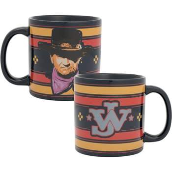 John Wayne 20 oz. Ceramic Coffee Mug Beverage Cup Multicoloured